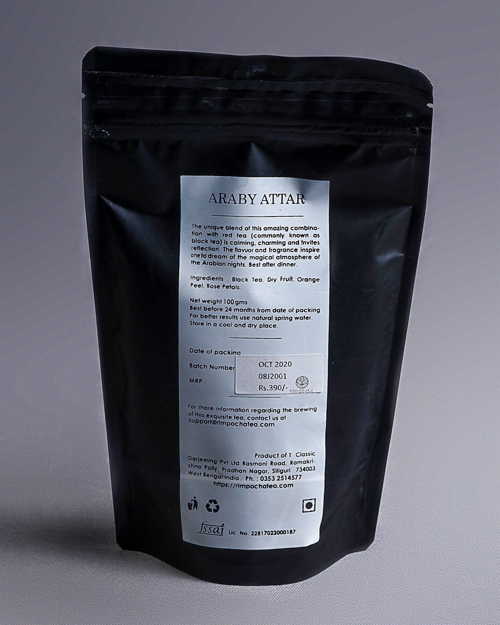 Araby Attar exotic mix of black tea